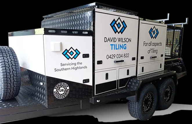 david-wilson-trailer-signage-by-benher Tradesman Trailers Signage - BENHER