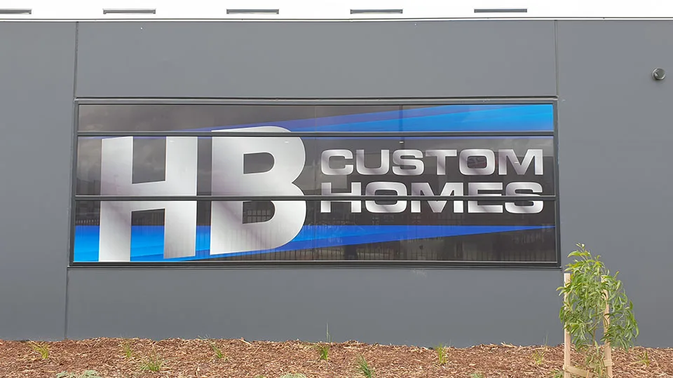 HB Custom Signs Factory Sign
