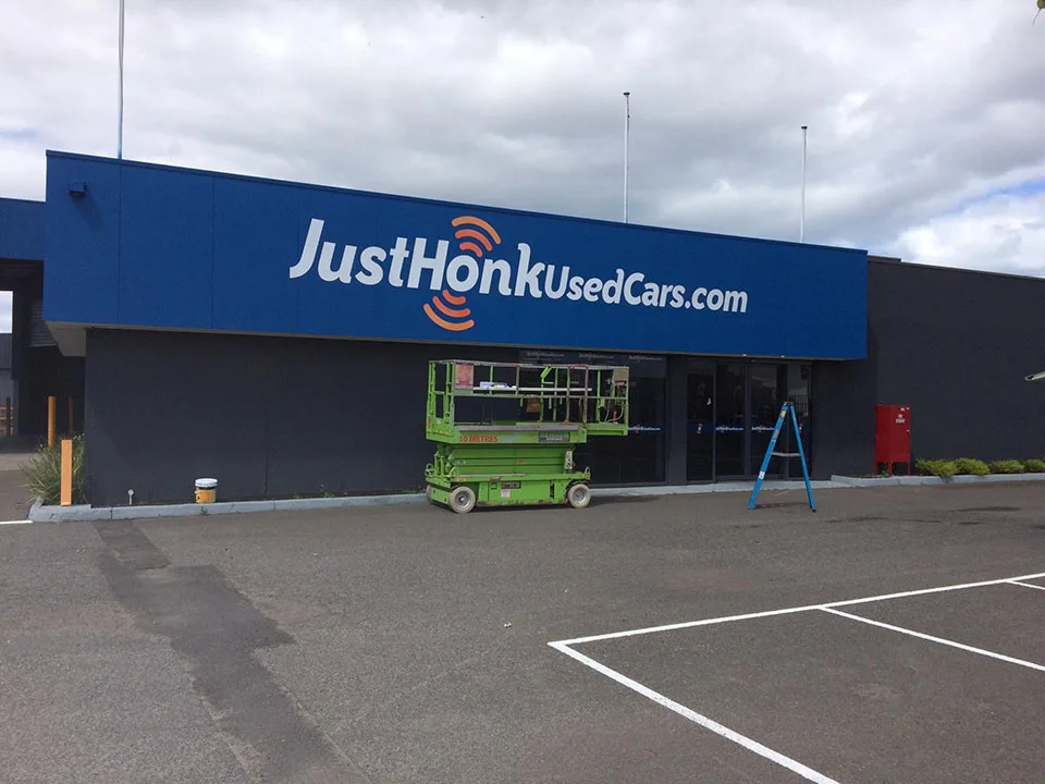 Justhonk Factory Sign